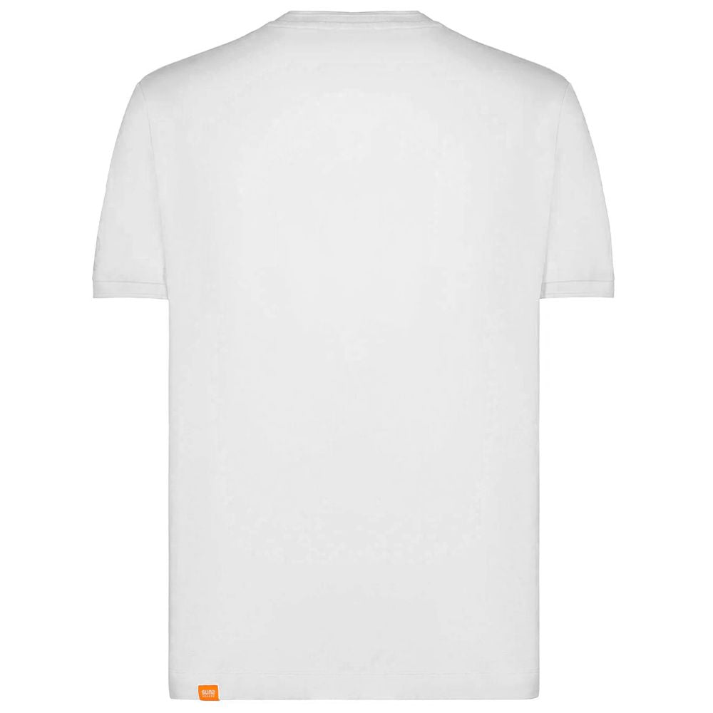 Suns White Cotton T-Shirt